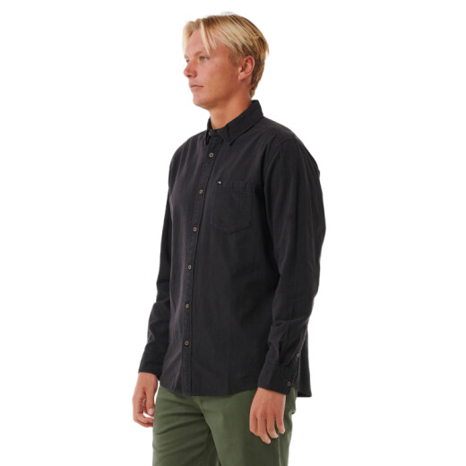 Camisa Rip Curl Classic Surf Washed - Negro Camisa Rip Curl Classic Surf Washed - Negro