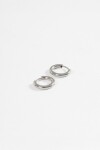 Aros acero extra small plateado