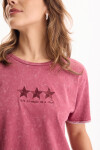 Remera Starlight Bordeaux