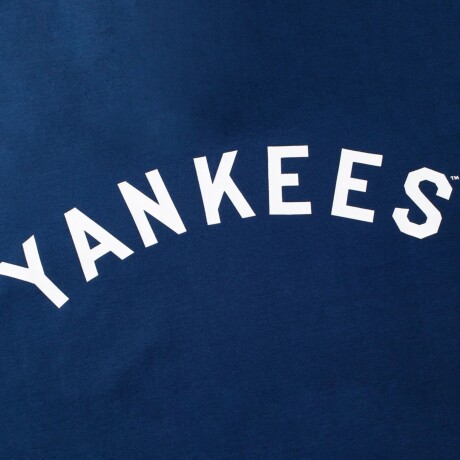 Campera MLB Sleeve Twill Patch Blue
