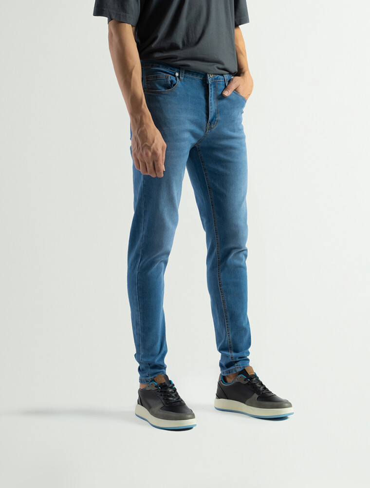 Jean Forum Slim Fit Largo 32 Azul