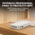Transformador Luz Led Wpc 100w 24v Conexión Hasta 12 Luces Color Blanco