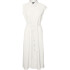 VMMYMILO SL CALF SHIRT DRESS WVN GA SNOW WHITE