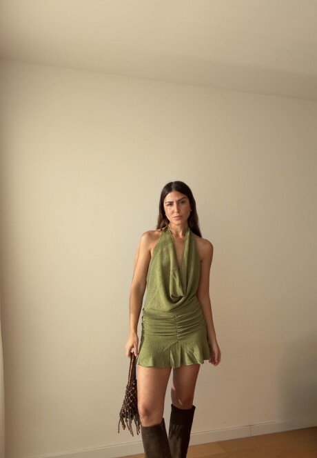 Vestido Loret SS27 Matcha