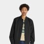 Casaca WaterResistant Mid-Season Bomber Hombre Black