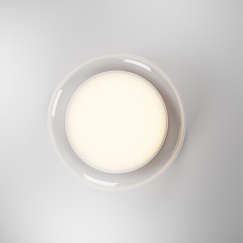 Plafón LED redondo blanco 10W cálido Ø344mm dimerizable VK0018