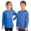 Buzo Manga Larga Niños Protector Uv50+ Azul