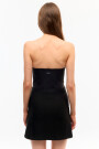 VESTIDO STRAPLESS DREE Negro