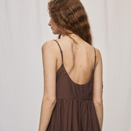 VESTIDO LOLA Chocolate