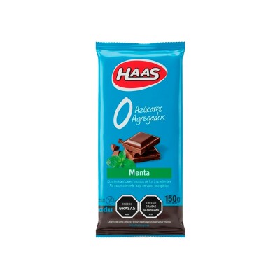 Chocolate Menta Light 150g Haas Choco Con Menta 0% 150g Haas