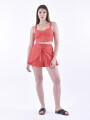 SHORT MORENA ROJO