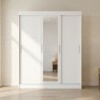Ropero 3 Puertas Wardrobe Blanco Mate