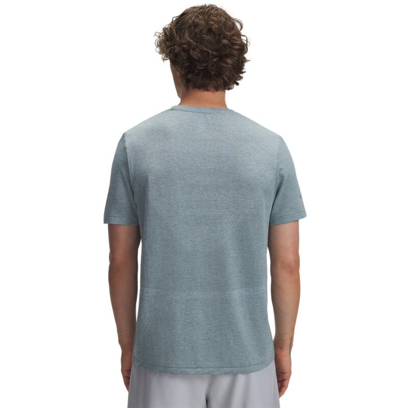UA SEAMLESS STRIDE SS-BLU GRN-323