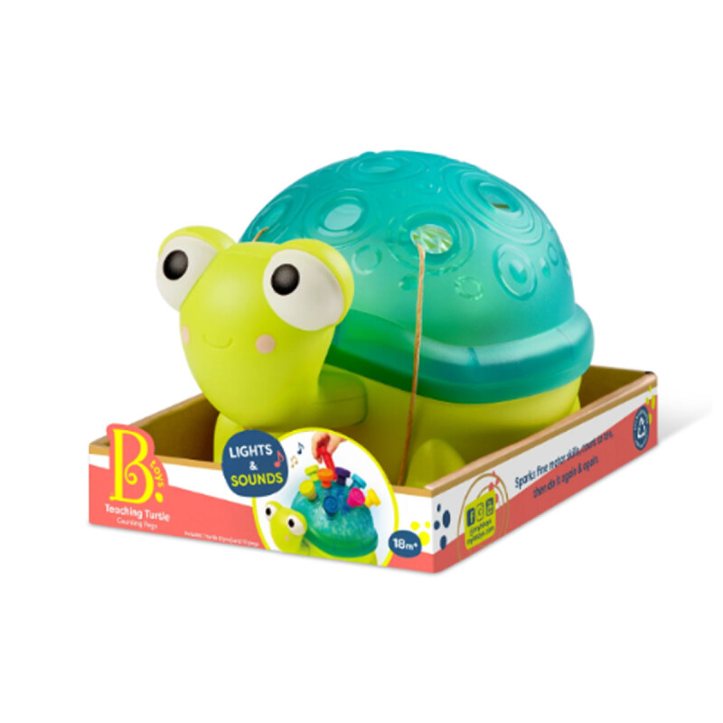 Tortuga maestra luz y sonido B. toys Tortuga maestra luz y sonido B. toys