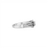 Anillo Halo-Plata y Oro-Piedra Zirconia-AN5251 conpiedra