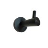 Percha negro mate Milano Dmc Percha Negro Mate Milano Dmc