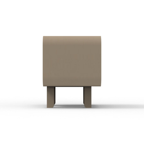 MESA DE LUZ MDF-Y-METAL MARRON ARTEMIS