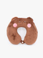 ALMOHADON DE VIAJE OSO MARRON