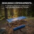 Cama Catre Plegable Camping Playa Aire Libre Aluminio 190 Cm Color Azul