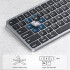 Combo Mouse Y Teclado Protoarc Bth Km100 Retroiluminado COMBO PROTOARC KM100-A MOUSE + TECLADO