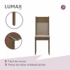 Juego de Comedor Mesa de Madera Tapa 4 Sillas Rustico Juego de Comedor Mesa de Madera Tapa 4 Sillas Rustico