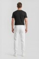Pantalón dep clásico c/puños elásticos - UNISEX BLANCO