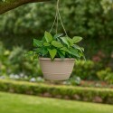 Maceta de colgar 3,5 litros 25cm beige BEIGE