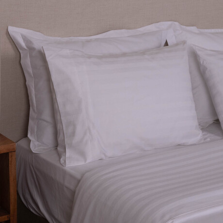 JGO SÁBANAS SUPER KING ALGODON BLANCO HOTELERAS 500 HILOS