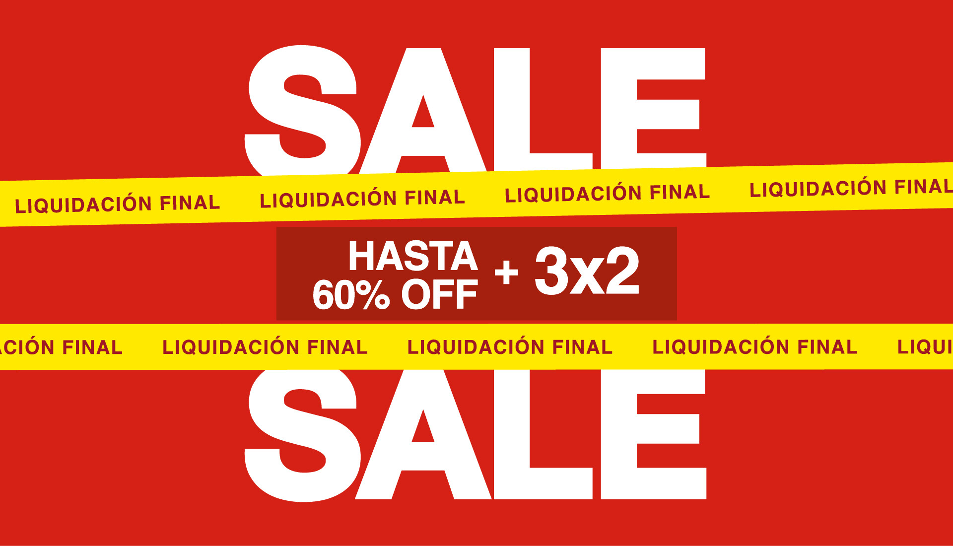 Sale + 3x2