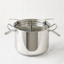 Olla Pastera Tramontina Profesional 30cm 13,5 lts 4 Cestos PLATEADO