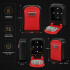 Caja Fuerte Cofre De Seguridad C/ Combinación 9,5 cm x 8 cm Rojo