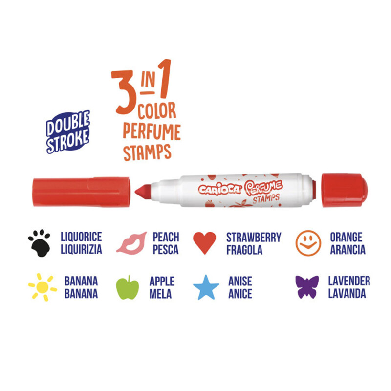 Marcador con perfume y sello Carioca Marcador con perfume y sello Carioca