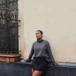 FALDA SHORT KEIRA NEGRO