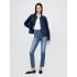 VINTAGE SLIM HR MED GLIN MEDIUM INDIGO 8