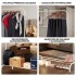 Perchero Para Ropa Percha Metal Organizador Estante Placard Imback Color Blanco Perchero Para Ropa Percha Metal Organizador Estante Placard Imback Color Blanco