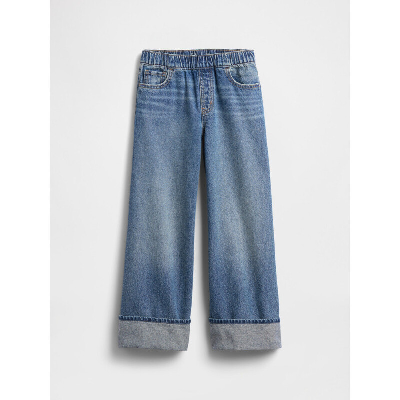 PO BAGGY - CUFF MED MEDIUM WASH