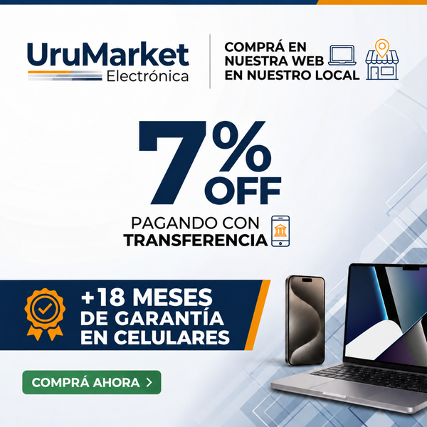 7% de descuento compras web