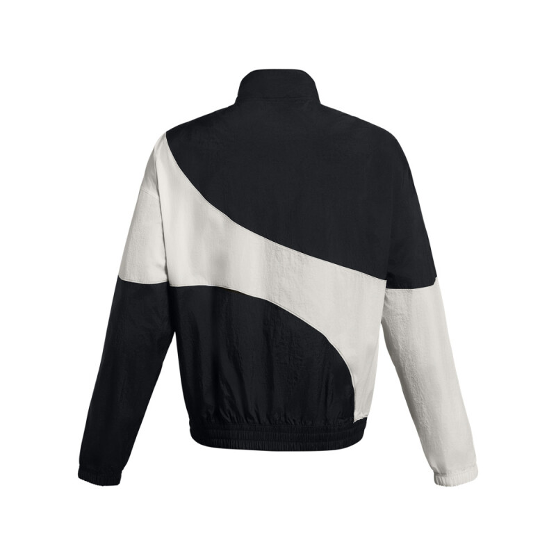 UA Legacy Crinkle Jacket-BRN BLK-001