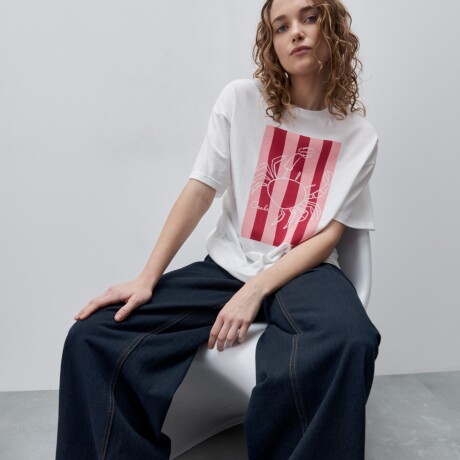 REMERA CRABY Blanco