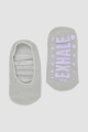 Medias plantina de pilates con antideslizante Iris lila