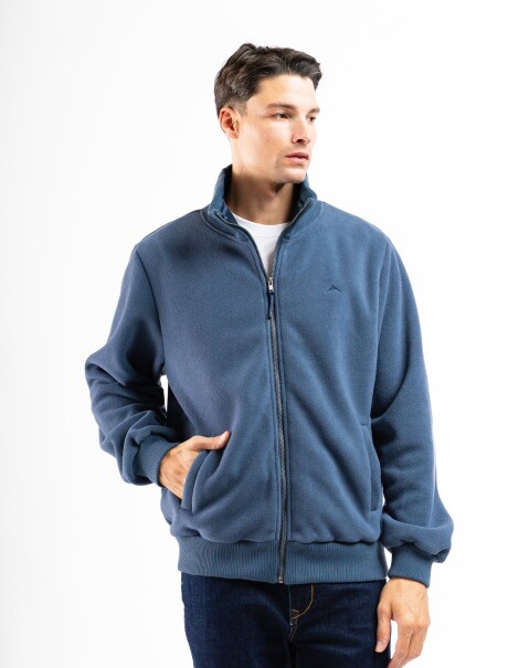 Campera de Polar Argentina Jean/Marino