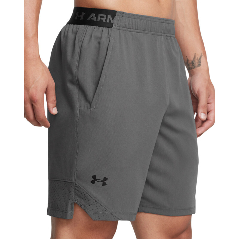 UA Vanish Woven 8in Shorts-BLU GRY-025
