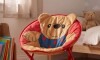 Silla Honguito Infantil Plegable de Metal Peluche