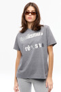 REMERA REALISME Gris Melan