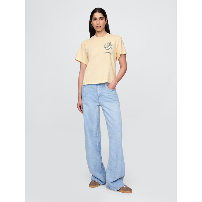 GRAPHICS 3PL - SS ART TEES VANILLA PUDDING