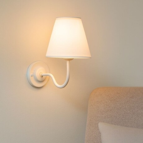 Lampara de Pared Classic Lámpara de Pared Interior Classic Blanca