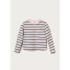 BLUSA ML FEM ROSA COM AZUL