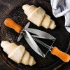 Rodillo cortador de croissants de metal N/a