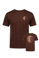 Remera O'Neill Sunset Medallion Marrón
