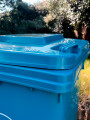 CONTENEDOR PARA RESIDUOS 120L azul